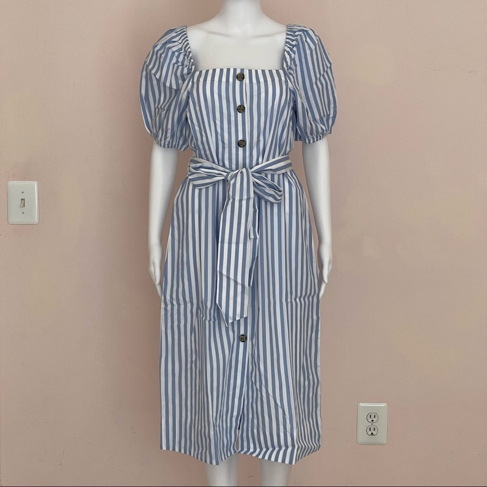 J.Crew Cottage dress in stripe size Small